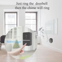 ❄▩ Smart Video Doorbell 2.4GHz WiFi Wireless Doorbell IR Night Vision Door Chime 100 Degree Wide Angle Live Intercom HD Kement/Tuya