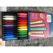 Bộ 24 bút sáp màu hữu cơ an toàn cho bé tập vẽ