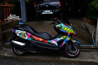 สติ๊กเกอร์ Full Body ลาย รถรุ่น Honda Forza 300 2012 ลายมือ AGV