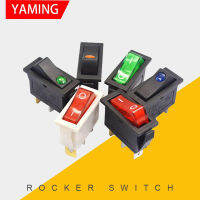 ใหม่10ชิ้นล็อต Rocker Switch หม้อหุงข้าวไฟฟ้ากระทะเรือขนาดเล็กประเภทไฟฟ้า Push ปุ่ม KCD3โคมไฟ23 Pins