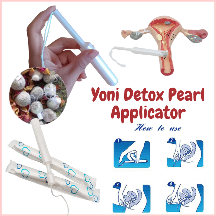 How To Insert Yoni Pearls Without Applicator Detox Pearls Applicator To Insert Yoni Detox Pearl Beautiful life