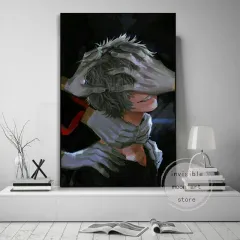 Japanese Anime Poster Shigaraki Fan Art Cute Poster Canvas Wall Art Decor  Painting for Living Room Bedroom Decor 40x60cm No Frame : : Home &  Kitchen