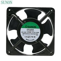 พัดลม AC 220V สำหรับ Sunon DP200A 0.14A 2123XBT.GN 12038 220V 120*120*38มม. พัดลมทำความเย็นตู้อุตสาหกรรม120มม.