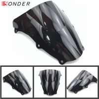 Double Bubble For Suzuki SV650 SV650S 2003-2012 SV1000 SV1000S 2003-2008 Windshield WindScreen SV 650 1000 650S Wind Screen