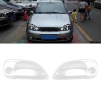 For Ford Fiesta 2003 2004 Headlight Shell Lamp Shade Transparent Lens Cover Headlight Cover