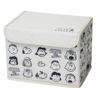 Japanese-style ins simple wind storage basket Snoopy cosmetics stationery cute desktop storage box sundries basket finishing