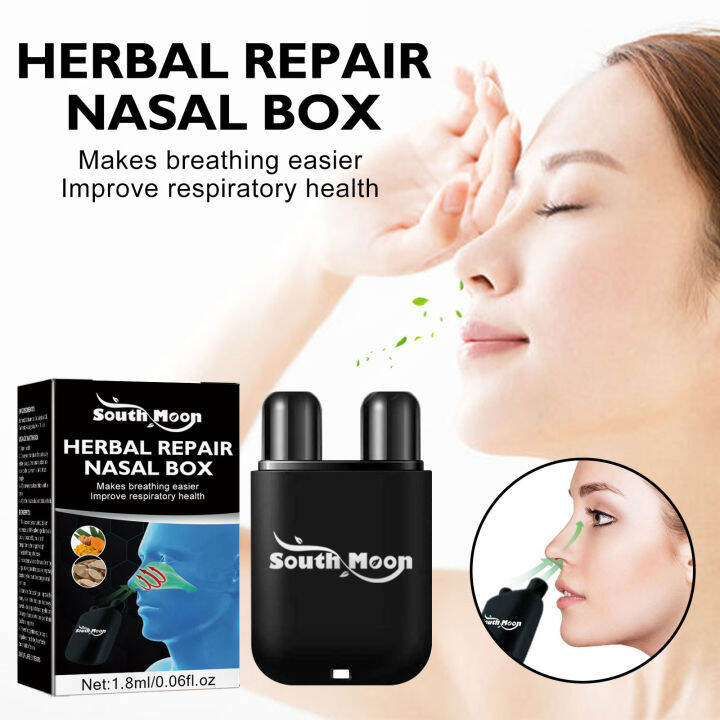 South Moon Penyedut Hidung Pembaikan Herba 缓解鼻部不适通鼻鼻腔清洁身体护理 | Lazada