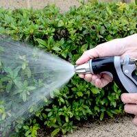 L69A Electroplating Garden Sprinkler High Pressure Cleaning Tool for Lawn and Pets