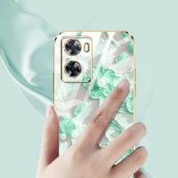 เคสหรูสำหรับ OPPO A57 A77 4G 2022 A77S A57S A57E 4G OnePlus Nord 4G N20 SE 4G แฟชั่นภาพสีน้ำมันกันกระแทกเคสโทรศัพท์โทรศัพท์พร้อมฟรีสายคล้อง