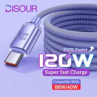 ♥Gratis Ongkir จำกัดคลังสินค้าพร้อม♥120W สายชาร์จเร็วสุด6A สาย USB ชนิด C สายรับส่งข้อมูล USB C ชาร์จเร็วสำหรับ Xiaomi Huawei Oneplus