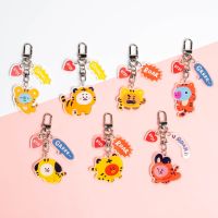 SEOULR | BT21 ACRYLIC KEYRING TIGER พวงกุญแจ (สินค้าลิขสิทธิ์แท้)