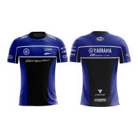 MOTOCAR YAMAHA YA-B03-20 เสื้อพิมพ์ลาย เสื้อคอกลม แขนสั้น เสื้อขี่มอเตอร์ไซต์ MOTOGP