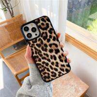 【CC】 Luxury brand flower leopard snake leather phone case 12 13 14 pro XS MAX X XR 7 8plus