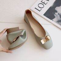 【Love ballet】ฤดูร้อนสุภาพสตรีรองเท้าแบน Super Soft Gold Ballet Flats รองเท้าผู้หญิงรอบ Toe Classic Solid เต้นรำรองเท้าสำหรับ Girls