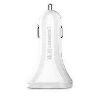 UGREEN 3 Port USB Car Charger 40285 : White