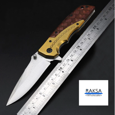 RAKSA Wholesale SD007 มีดพับ มีดพกพา มีดเดินป่า มีดสวยงาม มีดพกทหาร มีดพก มีดอเนกประสงค์ วัสดุ440C ยาว22.5cm