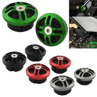 CNC Frame Hole Cover Plug Cap Set Spools Sliders Stand Screws For KAWASAKI Ninja 250 400 EX250 EX400 ABS Z400 2018 2019 2020