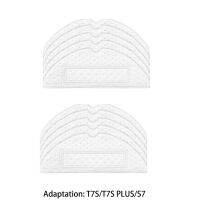 5ชิ้น10ชิ้นซับไอน้ำทิ้งยาจกไมโครไฟเบอร์ทำความสะอาดผ้าสำหรับ Roborock T7S T7S บวกS7ชิ้นส่วนเครื่องดูดฝุ่น