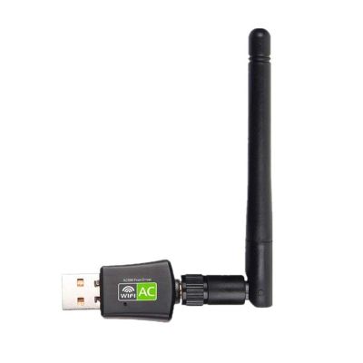 USB Wifi Adapter 600Mbps Dual Band 2.4G 5Ghz Antenna Wifi Adapter Wireless Adapter Network Card