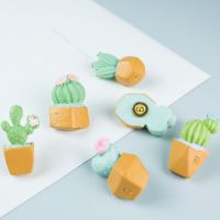 Decorative Drawing Pins Office Supplies Kawaii Pushpins Cactus Shaped Thumb tacks Cute Push Pins for Cork Boards Clips Pins Tacks