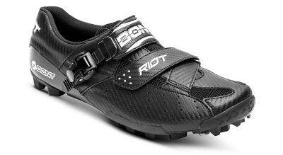 Bont Riot  รองเท้าเสือภูเขา Carbon Composite Construction with Microfiber Upper สีดำ size 46 / US11