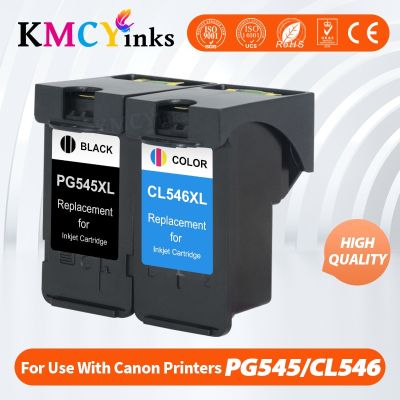 Kmcyinks Compatible 545XL 546 XL Cartridge Replacement For Canon PG545 PG 545 For Pixma MG3050 2550 2450 2550S 2950 MX495