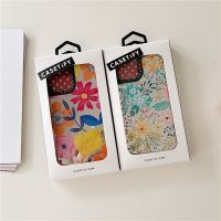 Casetify 【ดอกไม้สีน้ํา】เคสโทรศัพท์มือถือ TPU กันกระแทก สําหรับ Iphone 14 plus 14 pro Max 13 12 11 pro Max