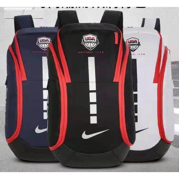 Nike Elite Backpack USA Basketball Backpack Sports Bags Travel Bags