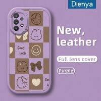 Dienya เคสปลอกสำหรับ Samsung A32 5G M32 5G A32 4G A33 5G รูปกระต่ายน่ารักการ์ตูนดีไซน์หนังโทรศัพท์ดีไซน์ด้านข้างฝาครอบหนังกรอบกล้องแผ่นบางป้องกันเคสกันกระแทก