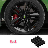 For 15-21 Ford Mustang Soft Silicone Wheel Tires Screw Protective cap decoration Cover Car exterior Accessories