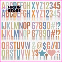 TREND 57SHOP 24แผ่นค่ะ สติกเกอร์ตัวอักษรขนาดใหญ่ 2.5นิ้วค่ะ กาวในตัว ลงชื่อเข้าใช้ สติกเกอร์ตัวอักษรตัวอักษร กล่องจดหมาย