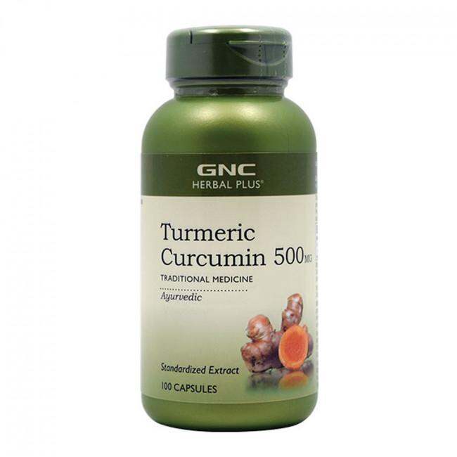 GNC Herbal Plus Turmeric Curcumin 500 mg (100 Capsules)(EXP3/24) Lazada