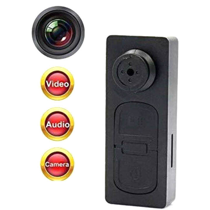 READY 】Original Mini Button Camera HD 960P Button Spy Camera Video