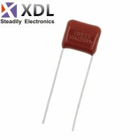 10PCS 250V104J 0.1UF Pitch 7.5mm 10mm 100NF 250V 104 104J CBB Polypropylene film capacitor