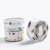 1M Sealing Strips Bathroom Kitchen PVC Adhesive Sealing Tapes Waterproof Mildewproof Seam Stickers Tape Adhesives  Tape