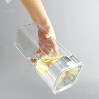 【lz】℗☍✴  Recipiente De Armazenamento De Alimentos De Plástico caixa De Macarrão tanque De Armazenamento De Multigrain à Prova De Umidade Transparente Latas Seladas Organizador De Cozinha