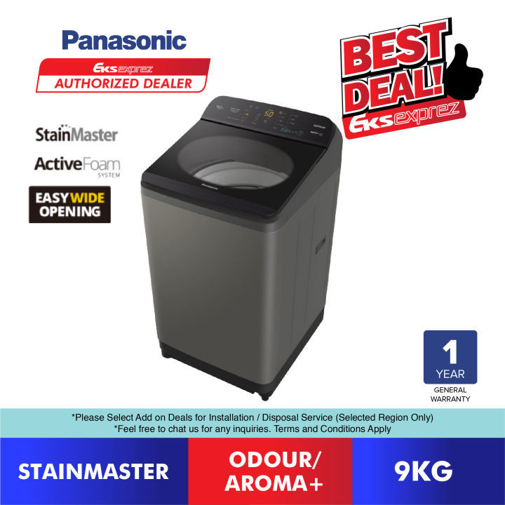 panasonic washing machine stainmaster