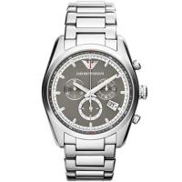 นาฬิกาข้อมือผู้ชาย Emporio Armani Chronograph Stainless Steel Bracelet Mens Watch AR6008