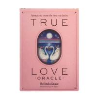 ไพ่ทาโรต์ภาษาอังกฤษเต็มรูปแบบ True Love Oracle Cards Fate Divination Tarot Deck Family Party Entertainment เกมกระดานทำนายโชคชะตา-Sediue