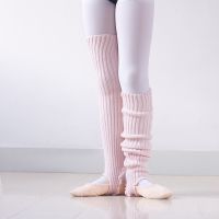 ♤♝○ Knitted Leggings Warmers For Dance Women Beenwarmers Long Latin/Ballet Dance Sock Black Ballerina Adults Winter Leg Warmers