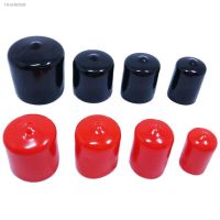 ۩❏✤ 20PCS Black Vinyl Rubber Round End Cap PVC Plastic Cable Wire Waterproof Cover Steel Pole Tube Pipe Thread Protection Caps