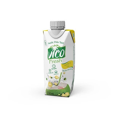 Thùng 24 hộp nước dừa vicofresh vị tắc 330ml hộp - ảnh sản phẩm 3