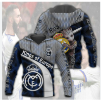 3D HOODIE-  XZX180305   Real Madrid C.F. Los Blancos 3D Hoodie, Shirt – LIMITED EDITION 13