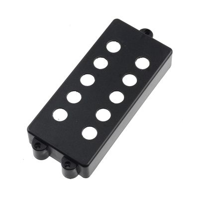 20PCS 5 String Bass Pickup Sealed/ Opened Cover/Bobbin 5MB Electric Bass Bass Pickup Covers and Bobbin Black