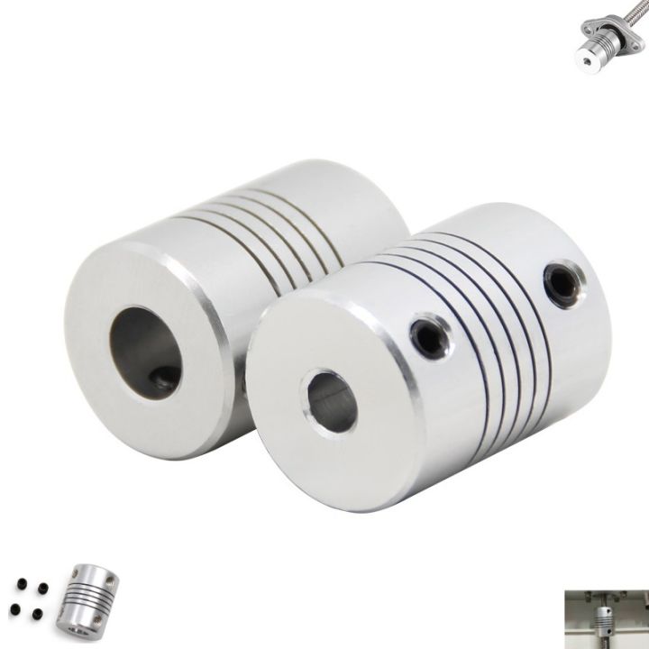 ramps-4pcs-ยืดหยุ่น-shaft-coupler-d19-l25-top-bore-345มม-อลูมิเนียม-cnc-step-motor-jaw-ยืดหยุ่น-shaft-coupling-3d-ชิ้นส่วนเครื่องพิมพ์