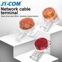 [COD] JT-COM 50/100pcs k1 /K2/ K3 Moisture-proof and Wiring Connection RJ45 / Network Ethernet Cord Terminals