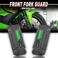 ✟﹊❦ NEW For KAWASAKI Z750 Z800 Z800E Version Motorcycle Front Fork Guard Shock Absorbing Protective Shell Cover Damping Strip Case