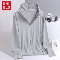 ขายดี Uniqlo เสื้อแจ็กเก็ต ผ้าเรยอน กันแดด ระบายอากาศ แห้งเร็ว ป้องกันรังสียูวี แฟชั่นฤดูร้อน สําหรับผู้หญิง 2023