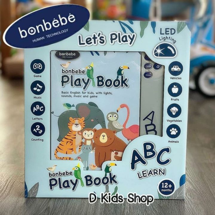 bonbebe-english-play-book-หนังสือพูดได้-หนังสือสอนภาษา-หนังสือเสียง