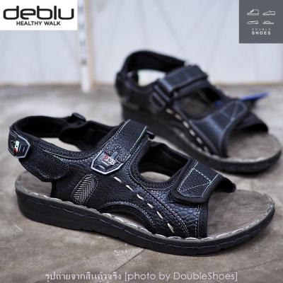 Deblu รองเท้าแตะรัดส้น รองเท้าเพื่อสุขภาพ ผู้ชาย รุ่น M815 สีดำ ไซส์ 39-44